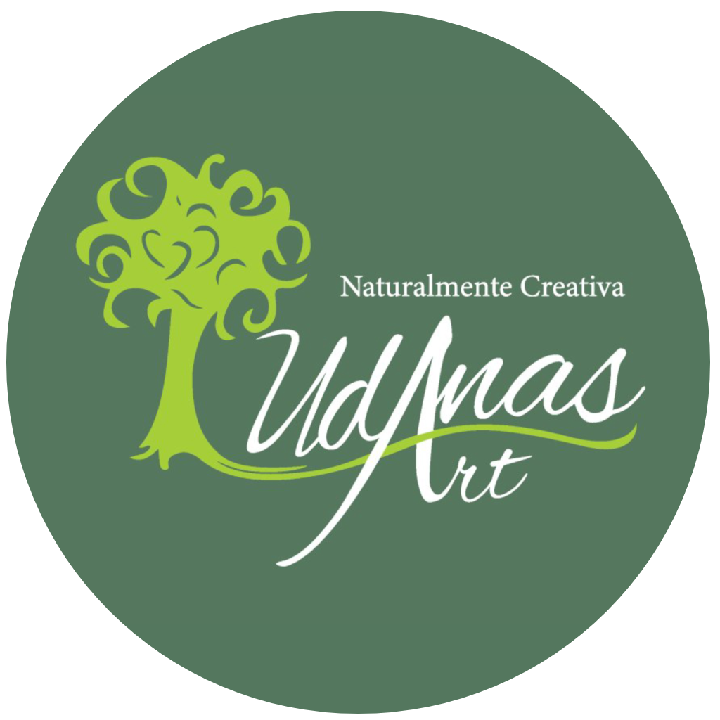 logo redondo verde udanasart